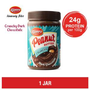 Ramro Peanut Butter Crunchy Dark Chocolate 510Gm