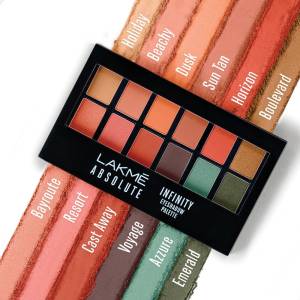 Lakme Absolute Infinity Eye Shadow Palette - Coral Sunset 12Gm