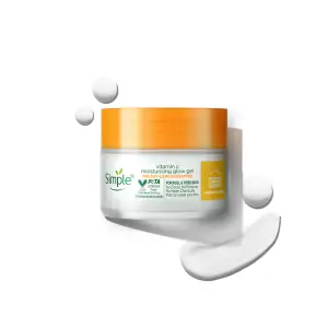 Simple Vitamin C Moisturizing Glow Gel 40Gm (Buy One Get One Free)