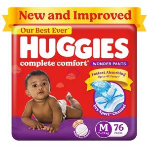 Huggies Wonder Pants Medium (7-12 kg) 76 pants