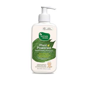 Mother Sparsh Natural Baby Shampoo With Vanilla Oil, Vitamin E & Coconut Oil | Nourishes Baby's Scalp & Hair 200Ml