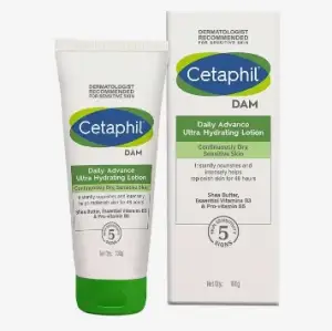 Cetaphil Daily Advance Ultra Hydrating Lotion Moisturizing Cream 100Gm