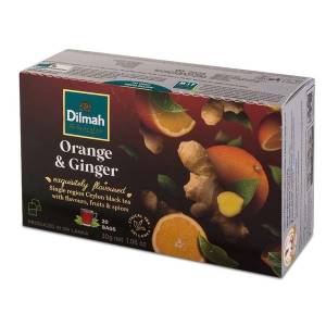 Dilmah Orange & Ginger Tea 20Pcs