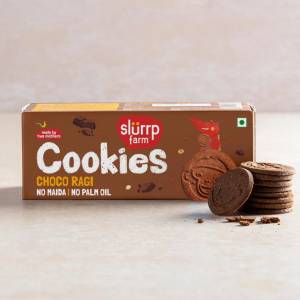 Slurrp Farm Choco Ragi Cookies 80Gm