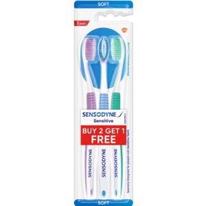 Sensodyne Sensitive Toothbrush (2+1 Pack)