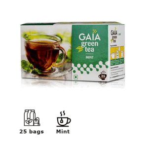 Gaia Green Tea Mint 25Pcs