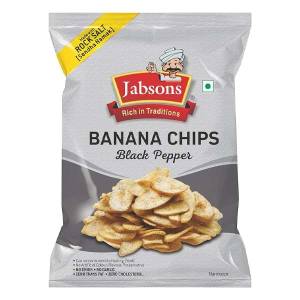 Jabsons Banana Chips Black Pepper 150Gm