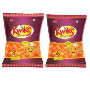 CG Kwiks Cheese Balls 60Gm( pack of 2)