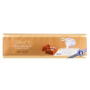 Lindt Swiss Premium Chocolate Milk Leche 300Gm