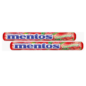 Mentos Strawberry Stick  Assorted Flavor 37Gm (2 Pcs)