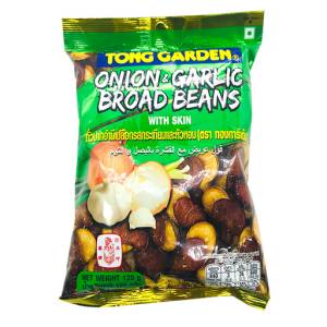Tong Garden Onion & Garlic Broad Beans 120gm