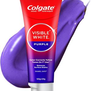 Colgate Visible White Purple Toothpaste 100Gm