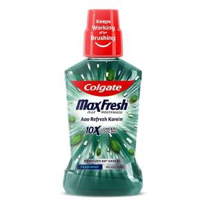 Colgate Maxfresh Plax Freshmint Mouthwash 250Ml