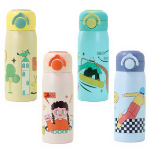 Stainless Steel 400Ml Vacuum Insulated Thermos Flask Water Bottle