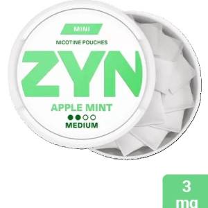 ZYN Nicotine Apple Mint Medium 15 Pouches
