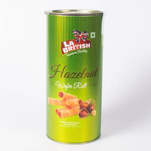 LA British Hazelnut Wafer Roll 200Gm