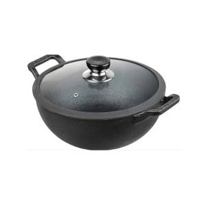 Cast Iron Kadai With Lid