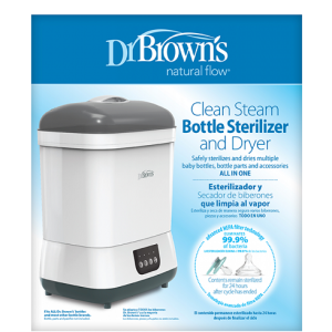 Dr Brown's AC178-INTL Electric Sterilizer and Dryer with air filter HEPA , E/F Plug, 220-240V