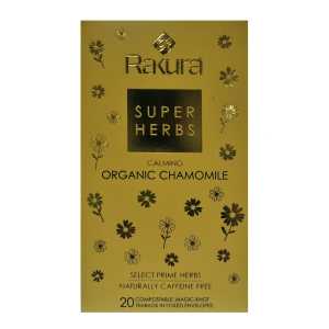 Rakura Super Herbs Calming Organic Chamomile  20 Teabag