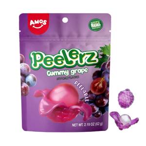 Amos Peelerz Grape 65Gm