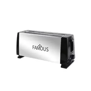 Famous 4 Slice Stainless Steel Toaster