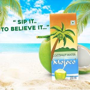 Mojoco Coconut Water Tetra 200Ml