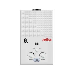 Famous 6Ltr. Gas Geyser Rapid