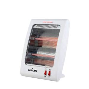 Famous 800W Quartz Glow Electric Room Heater