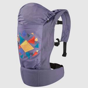 R for Rabbit Hug Me Elite Baby Carrier Front & Back Carrier Position - Dark Grey ( 6 - 36 months ) ,BCHMDG2