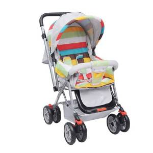 R for Rabbit Lollipop Lite Stroller ( 0-3 years ) - Travel Friendly, Easy To Fold, Reversible Handle, Wheel Lock, Adjustable Leg Rest - STLPRB2