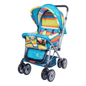 R for Rabbit Lollipop Lite Stroller ( 0-3 Years) - Travel Friendly, Easy To Fold, Reversible Handle, Wheel Lock, Adjustable Leg Rest - STLPMC2