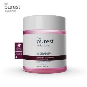 The Purest Solutions Exfoliating Fruit Enzyme Powder Peeling 0.6% Azelaic Acid & 0.6% Malic Acid 55Gm