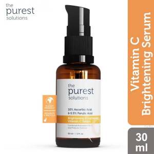The Purest Solutions Brightening & Lightening Vitamin C Serum 10% Ascorbic acid & Ferulic Acid 0.5%