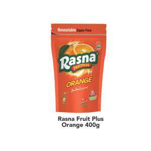 Rasna Fruit Plus  Orange Juice 400Gm