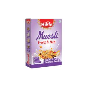 Hilife Muesli Fruits And Nuts 400Gm