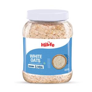 Hilife White Oats Jar