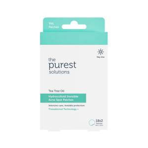 The Purest Solutions Hydrocolloid Invisible Spot Patches 18 x 2 Patches (8mm and 12mm)