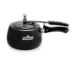Famous Black Contura Pressure Cooker With Induction Base