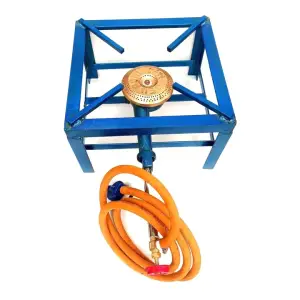 Iron Body High Pressure Gas Stove Set  (Bhatti Chulo)