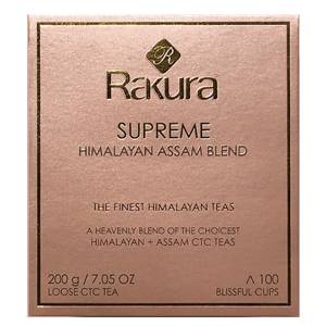 Rakura Supreme Himalayan Assam Blend Tea 200Gm
