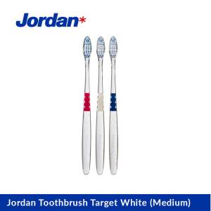 Jordan Toothbrush Target White (Medium)