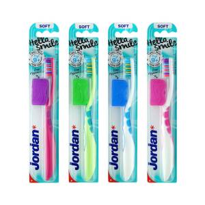 Jordan Kids Toothbrush Hello Smile with Cap 9+ Year
