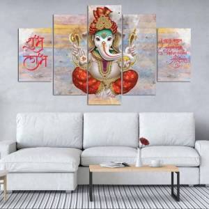 Canvas Wall Art – Panel Set of 5 (Large)