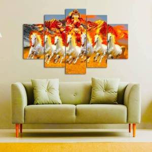 Canvas Wall Art – Panel Set of 5 (Small)