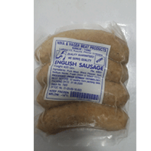 Nina & Hager English Pork Sausage 400Gm