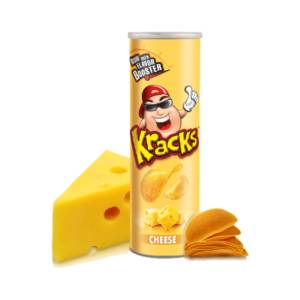 Kracks Potato Chips Cheese 110Gm