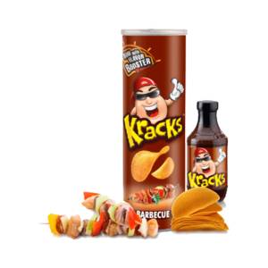 Kracks Potato Chips Barbeque 110Gm
