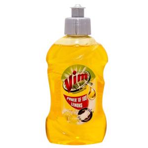 VIM Dishwash Liquid Lemons 500ML Yellow