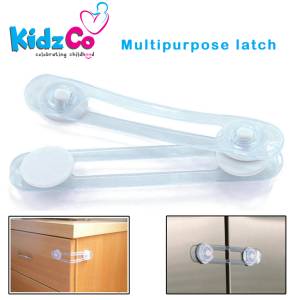 KidzCo Child Safety Multipurpose Lock - 2 pcs