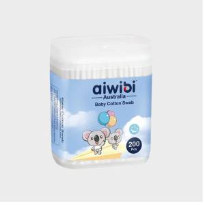 Aiwibi Baby Cotton Swap 200pcs